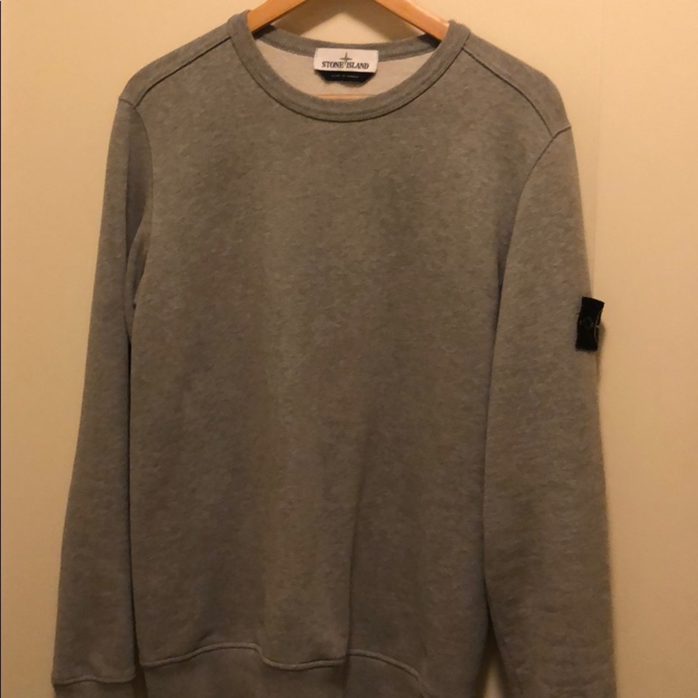 Stone Island grey sweater